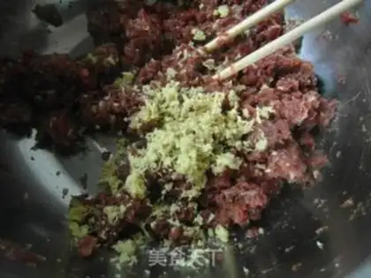Make Beef buns step 2