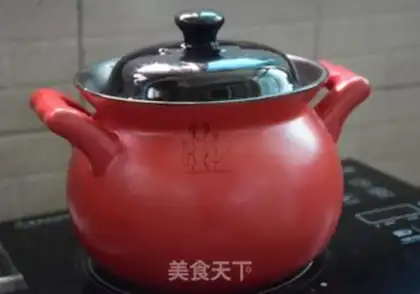 Make Liang ink fish bone soup step 6