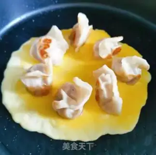 Make Egg dumplings step 3