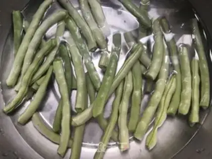 Make Fans four season beans step 8