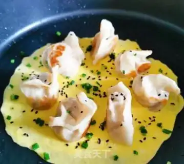 Make Egg dumplings step 4