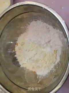 Make Milk moon cake step 3