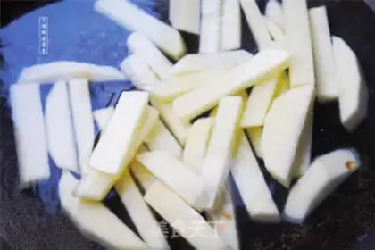 Make A homemade chicken double step 5