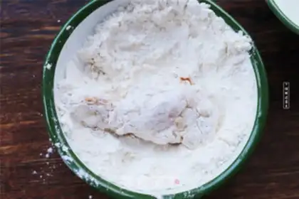 Make A homemade chicken double step 7