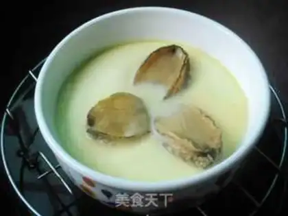 Make Abalone steamed eggs step 3