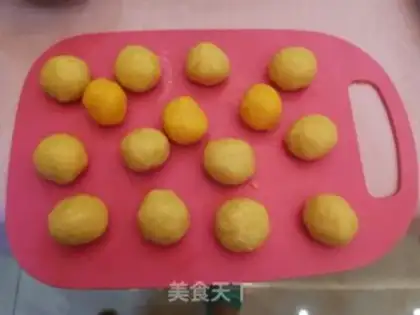 Make Milk moon cake step 10