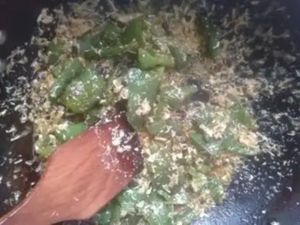 Make Sweet green pepper step 5