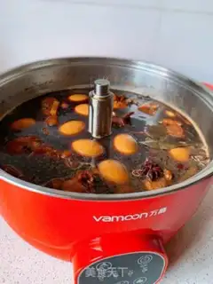 Make A pair of chicken legs and eggs step 7
