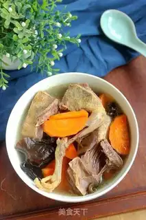 Make Wood carrot pigeon soup step 9