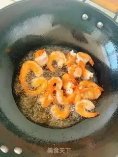 Make Cheese juice and back shrimp step 1