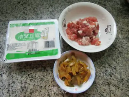 Make Squeeze the tofu step 0