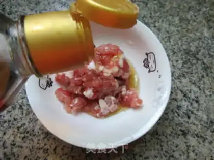 Make Squeeze the tofu step 1