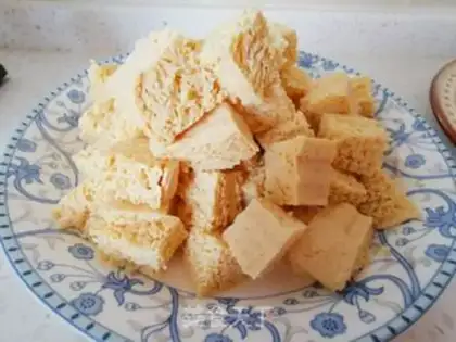 Make Tofu shrimp step 1