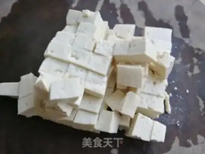 Make Tofu melon sauce step 4