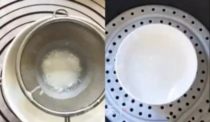Make Porcelain ice cake step 1