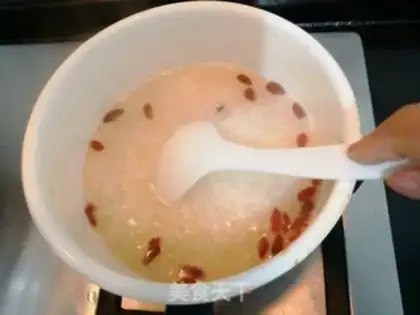 Make Wine and egg soup step 8