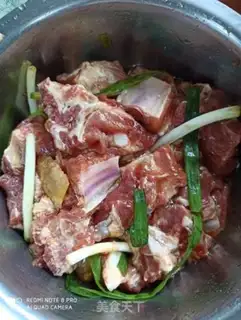 Make Bean veggie ribs step 1