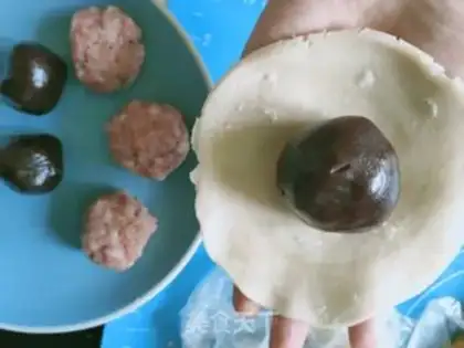 Make Sioux moon cake step 19