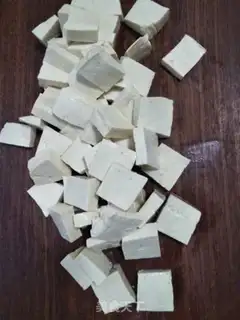 Make Squirtball tofu step 1