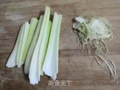 Make Celery radish step 1