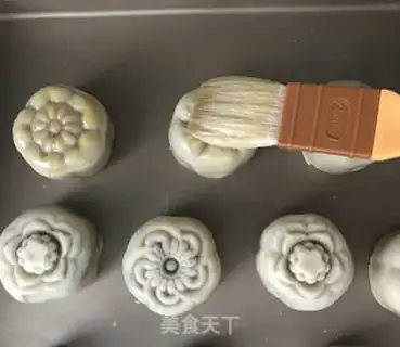 Make A tea lotion yolk cake step 17