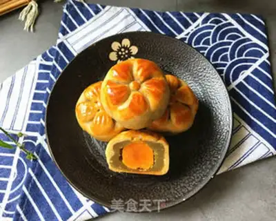Make A tea lotion yolk cake step 20