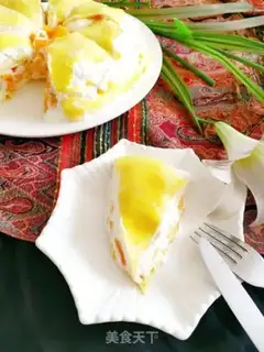 Make Mango lasagna cake step 13
