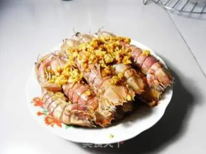 Make Garlic shrimp crawling step 12