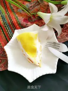 Make Mango lasagna cake step 14