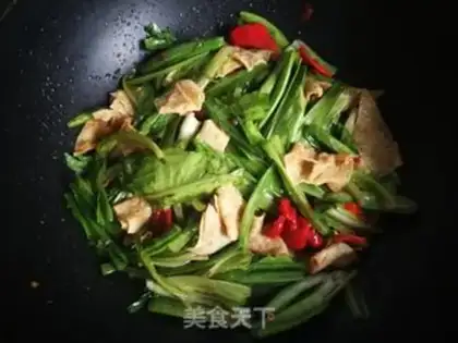 Make Wheat and tofu skin step 9