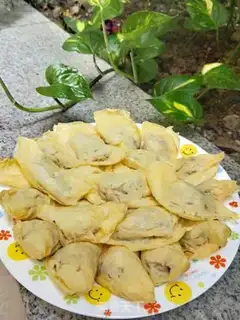 Make Egg dumplings step 11