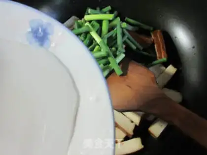 Make Garlic fried dry step 3