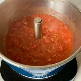 Make Cheese juice, golden mushrooms step 2