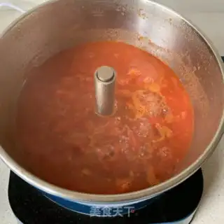 Make Cheese juice, golden mushrooms step 3