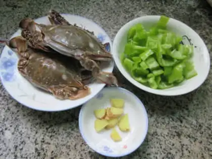 Make Crab with pepper step 0