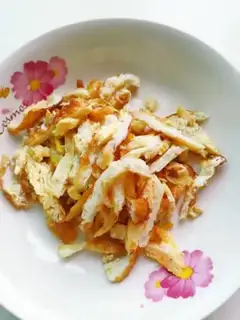 Make Smelt eggs and rice step 3