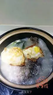 Make Omelette radish, white soup, fish soup step 8