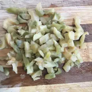 Make Cream pickles and tacos step 2