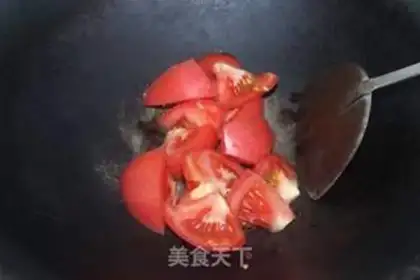 Make Tomato potatoes burning old cucumbers step 1