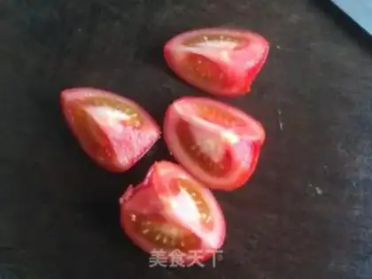 Make Tomato egg noodles step 0