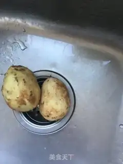 Make Potato-head rice step 5