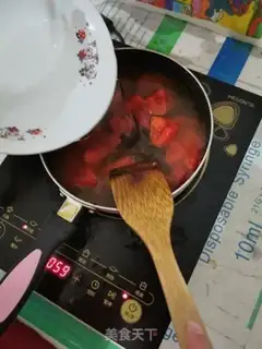 Make Sour soup, fat cow step 4