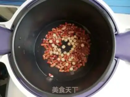Make ♪ Flower bean luminous rice ♪ step 2