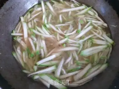 Make Shrimp skin fan soup step 4