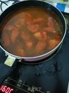 Make Sour soup, fat cow step 5