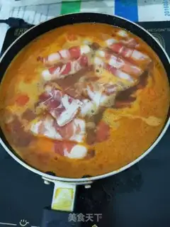 Make Sour soup, fat cow step 6