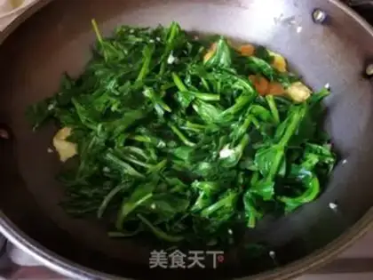 Make Soy soybeans on salted eggs step 5