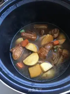 Make Potato-head rice step 23