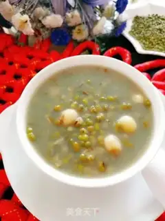 Make Lotus green bean soup step 7