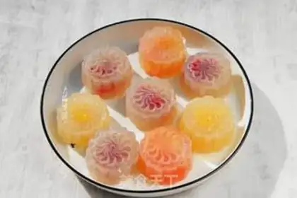 Make Crystal fruit mooncake step 12